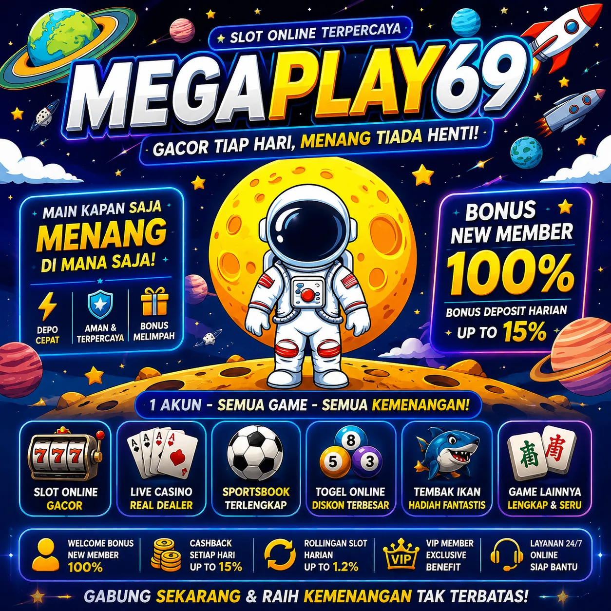 MEGAPLAY69 Banner